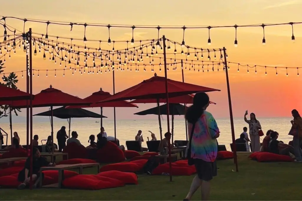 Sunset at Under The Sun in Pattaya