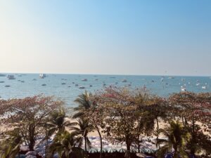 The view from Shaloba By The Sea, pattaya beach