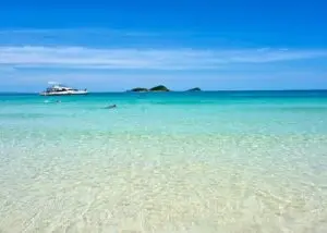 beach view from an island near pattaya- relaxing things to do in pattaya
