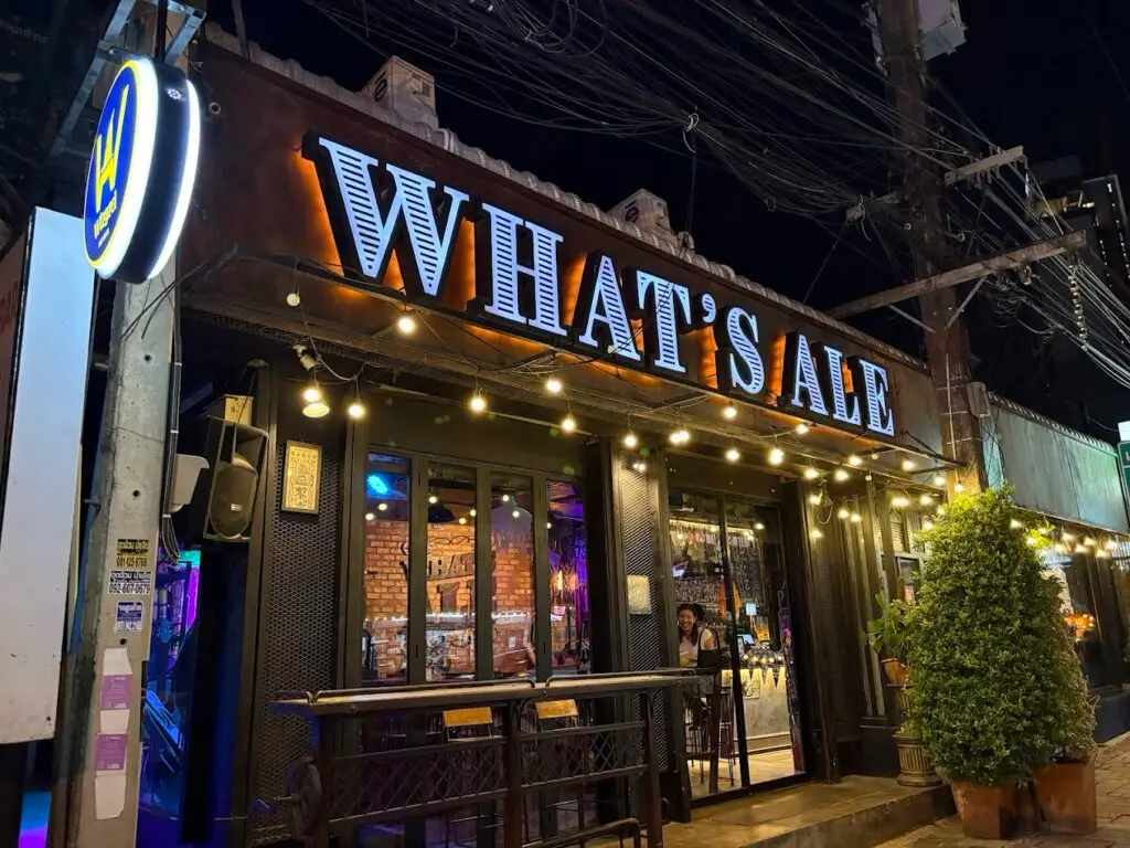 what's ale craft beer bar pattaya