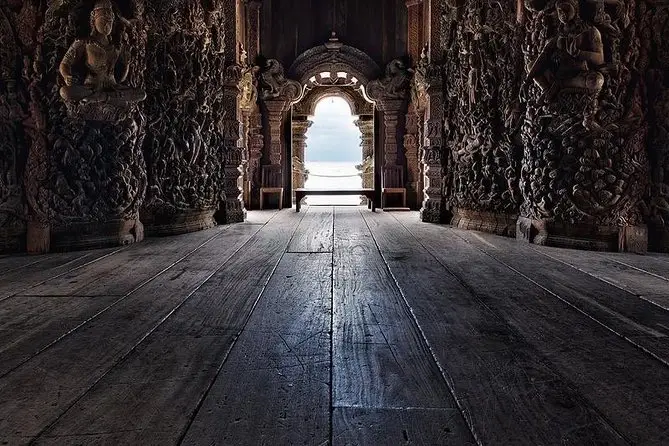 inside the sanctuary of truth, a must see pattaya location
